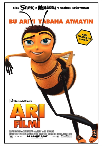 Arı Filmi – Bee Movie 2007 Türkçe Dublaj