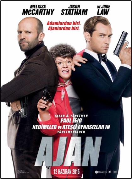 Ajan – Spy  2015 Türkçe Dublaj