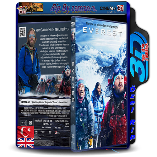 Everest 3D 2015 Bluray 1080p TR Dublaj On Line İzle