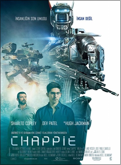 Chappie  2015  Türkçe Altyazı