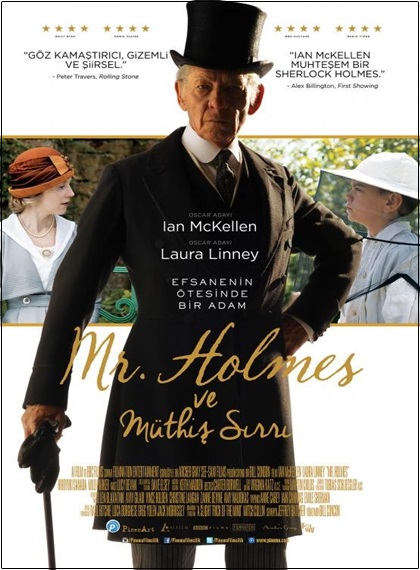 Mr. Holmes ,Mr. Holmes ve Müthiş Sırrı  2015  Türkçe Altyazı