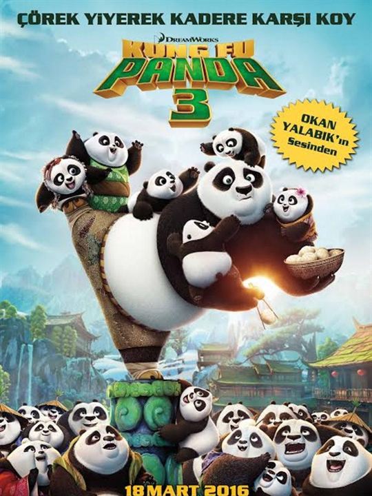 Kung Fu Panda 3 2016 HDRiP Türkçe Dublaj Line izle-indir