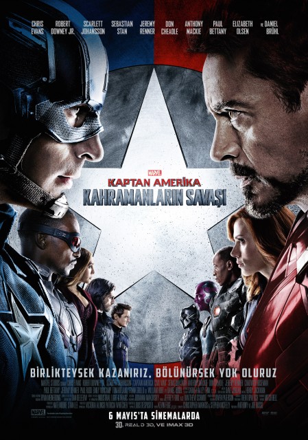 Kaptan Amerika 3 2016 720p HDTC Türkçe Dublaj Line izle-indir