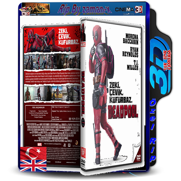 Deadpool 3D 2016 Bluray 1080p İzle-İndir IMDB 250#213