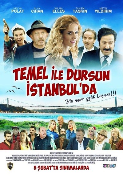 Temel ile Dursun İstanbul’da 2015 HDTV Yerli Film izle-indir