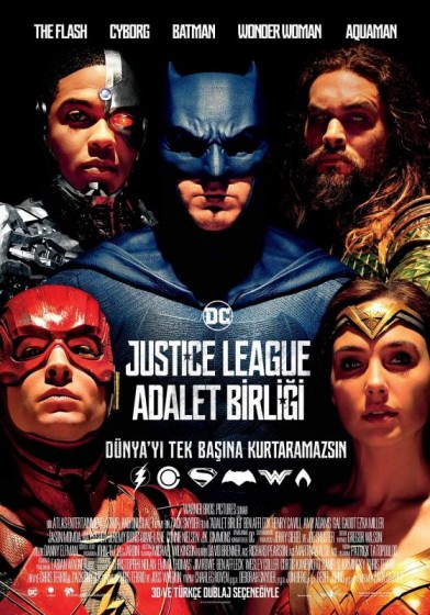 Justice League: Adalet Birliği (2017)  720p hd türkce altyazi izle indir