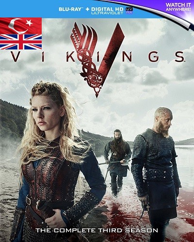 Vikingler 2015 3.Sezon Bluray 1080p TR İzle-İndir