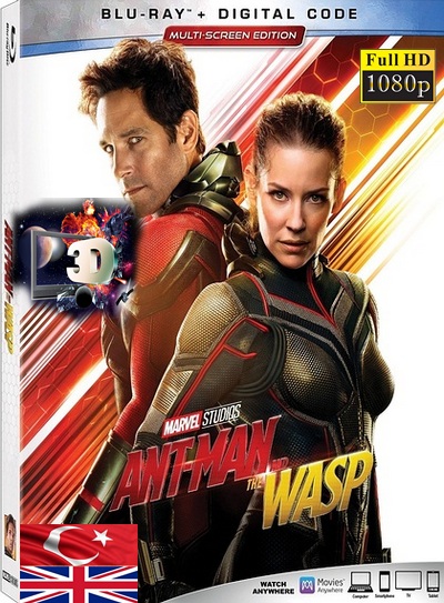 Ant-Man ve Wasp 3D 2018 1080p TR İzle-İndir