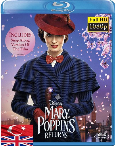Mary Poppins Dönüyor 2018 1080p TR İzle-İndir