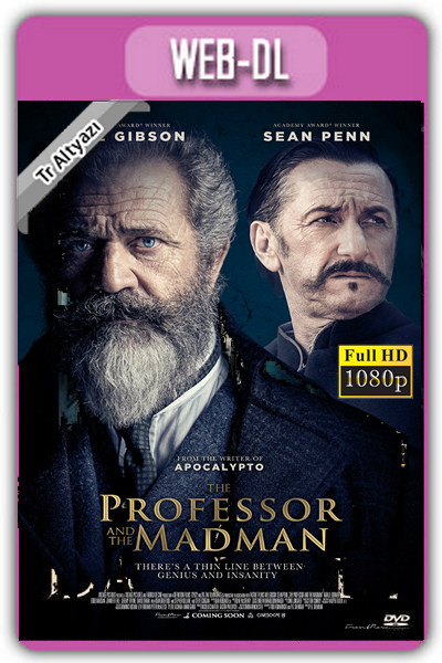 The Professor and The Madman 2019 1080p TR Alt İzle-İndir