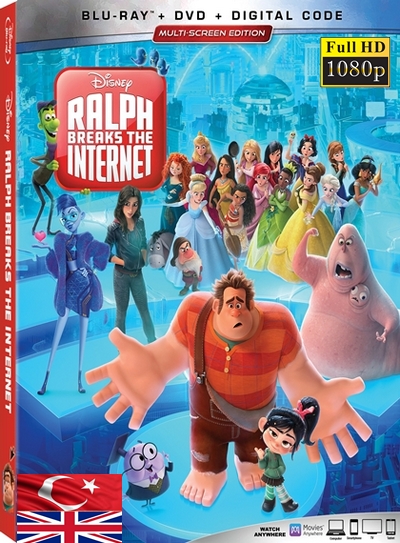 Oyunbozan Ralph 2 2018 1080p TR İzle-İndir