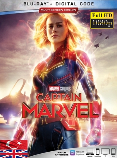 Kaptan Marvel 2019 1080p TR Line İzle-İndir