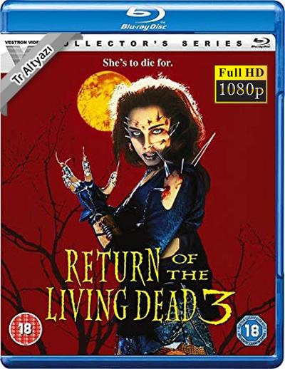 Return of the Living Dead 3 1993 1080p TR Alt İzle-İndir