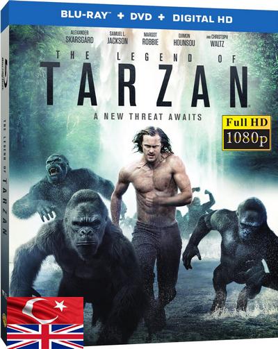 Tarzan Efsanesi 2016 1080p HEVC 10 Bit X265 TR İzle-İndir