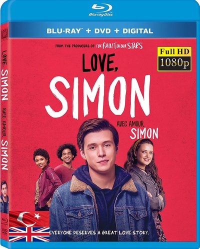 Sevgiler Simon 2018 1080p TR İzle-İndir