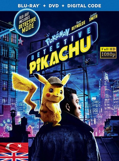 Pokemon Dedektif Pikachu 2019 1080p TR İzle-İndir