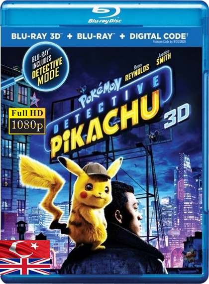 Pokemon Dedektif Pikachu 3D 2019 1080p TR İzle-İndir