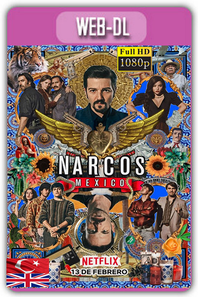 Narcos:Mexico 2020 2.Sezon 1080p NF TR[10 Bölüm] İzle-İndir