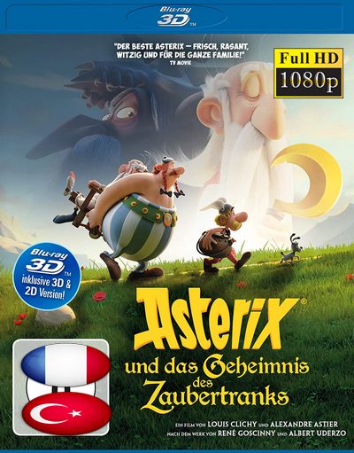 Asterix Sihirli İksirin Sırrı 3D 2018 1080p TR İzle-İndir